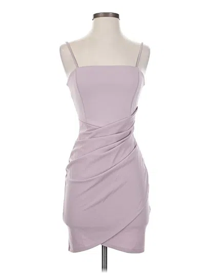 Pre-owned Assorted Brands Cocktail Dress In Purple