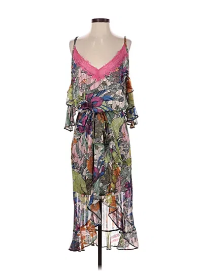 Pre-owned Assorted Brands Cocktail Dress In Purple