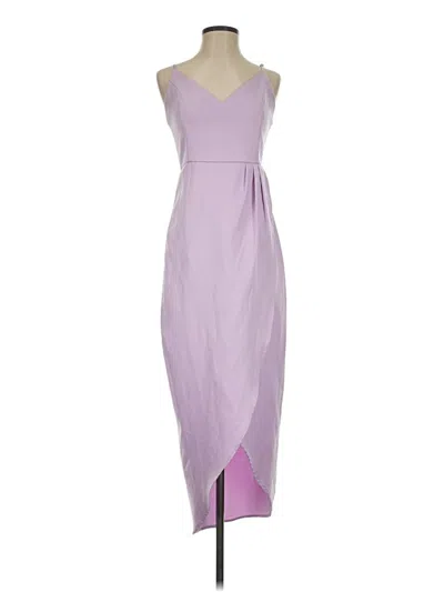 Pre-owned Assorted Brands Cocktail Dress In Purple