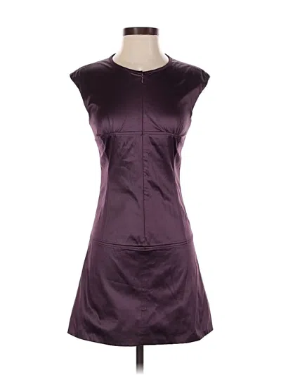 Pre-owned Assorted Brands Cocktail Dress In Purple