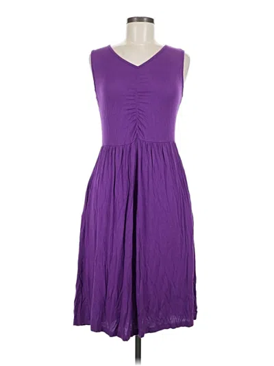 Pre-owned Assorted Brands Cocktail Dress In Purple