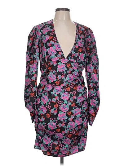 Pre-owned Assorted Brands Cocktail Dress In Purple