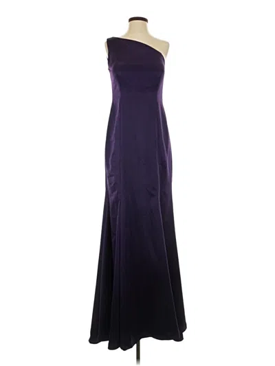 Pre-owned Assorted Brands Cocktail Dress In Purple