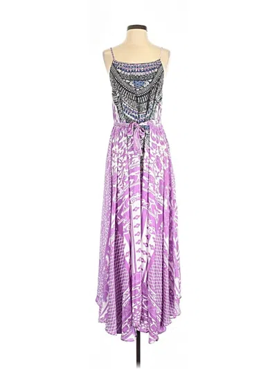 Pre-owned Assorted Brands Cocktail Dress In Purple