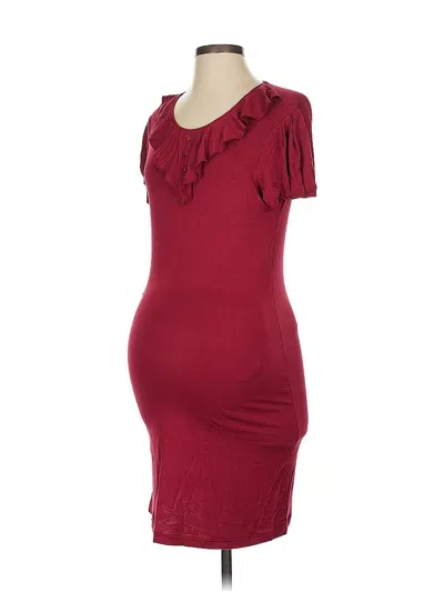 Pre-owned Assorted Brands Cocktail Dress In Red