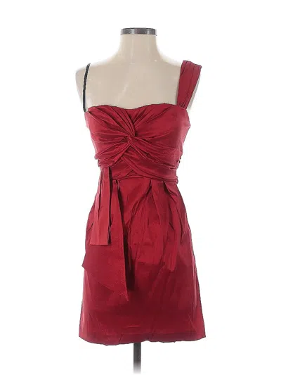 Pre-owned Assorted Brands Cocktail Dress In Red
