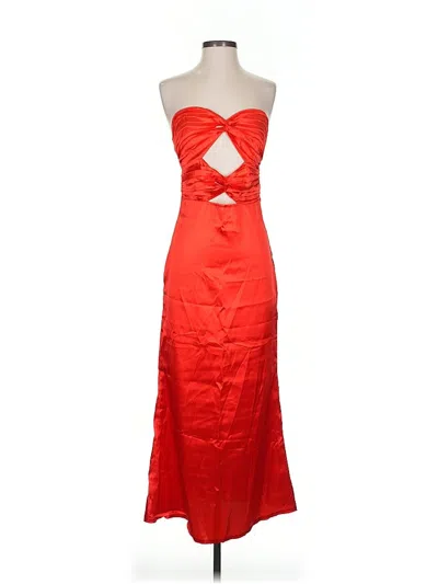 Pre-owned Assorted Brands Cocktail Dress In Red