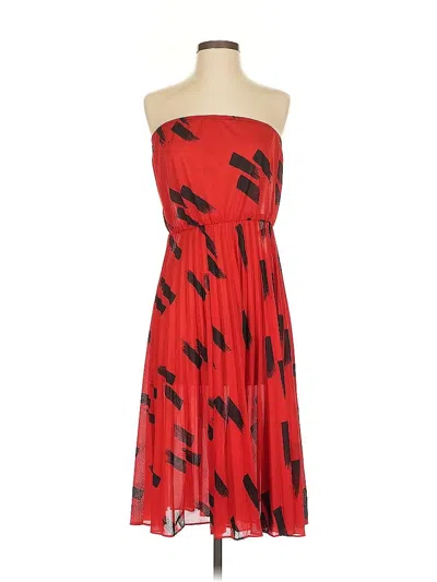 Pre-owned Assorted Brands Cocktail Dress In Red