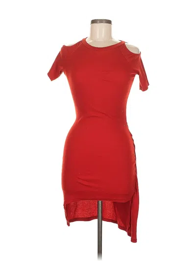 Pre-owned Assorted Brands Cocktail Dress In Red