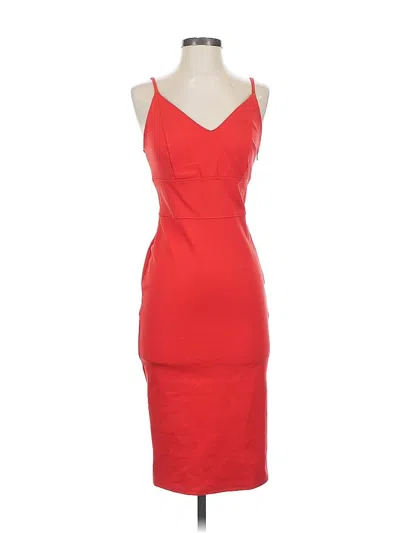 Pre-owned Assorted Brands Cocktail Dress In Red