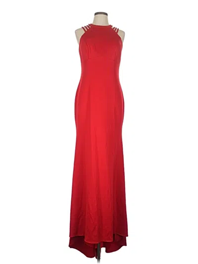 Pre-owned Assorted Brands Cocktail Dress In Red