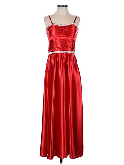 Pre-owned Assorted Brands Cocktail Dress In Red