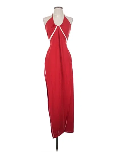 Pre-owned Assorted Brands Cocktail Dress In Red