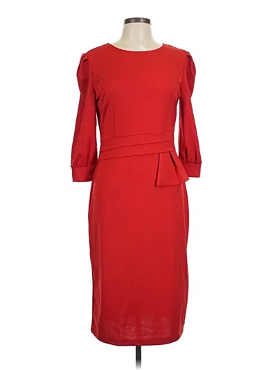 Pre-owned Assorted Brands Cocktail Dress In Red