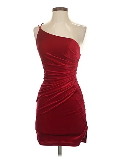 Pre-owned Assorted Brands Cocktail Dress In Red