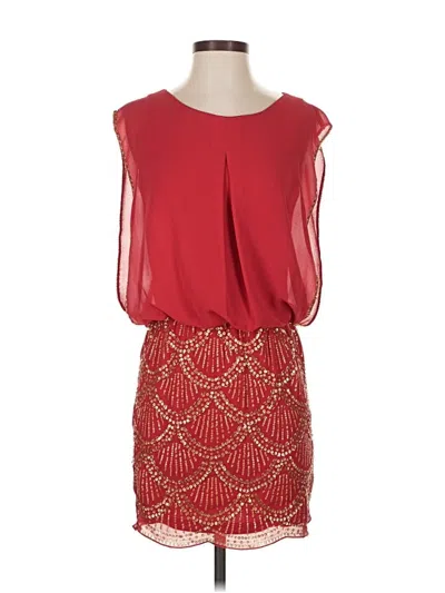 Pre-owned Assorted Brands Cocktail Dress In Red