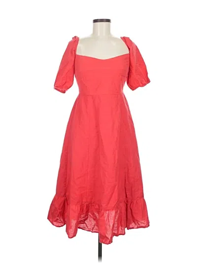 Pre-owned Assorted Brands Cocktail Dress In Red