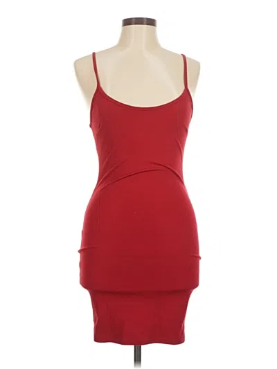 Pre-owned Assorted Brands Cocktail Dress In Red