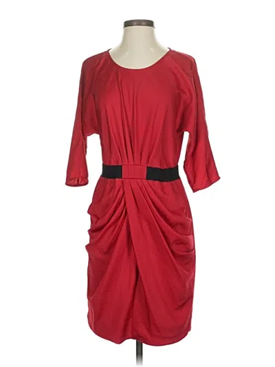 Pre-owned Assorted Brands Cocktail Dress In Red