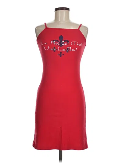Pre-owned Assorted Brands Cocktail Dress In Red