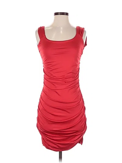Pre-owned Assorted Brands Cocktail Dress In Red