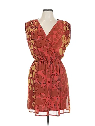 Pre-owned Assorted Brands Cocktail Dress In Red