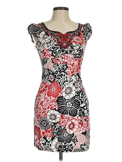 Pre-owned Assorted Brands Cocktail Dress In Red