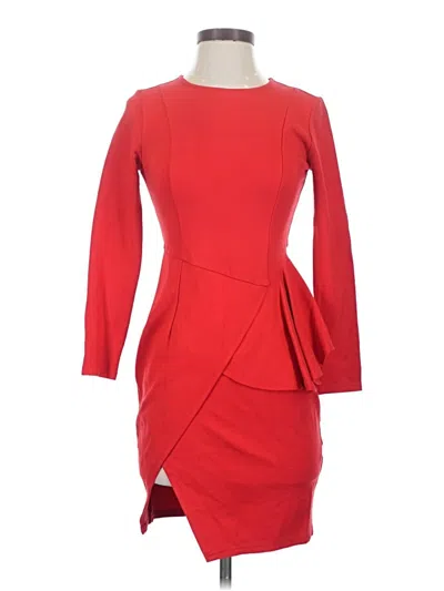 Pre-owned Assorted Brands Cocktail Dress In Red