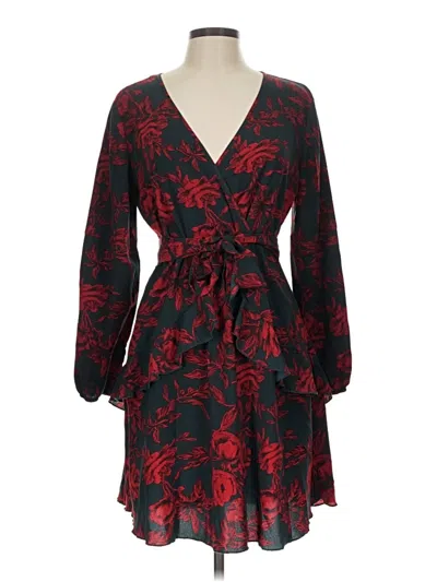Pre-owned Assorted Brands Cocktail Dress In Red