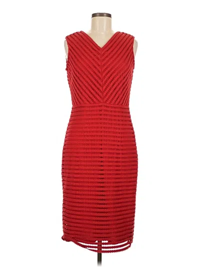 Pre-owned Assorted Brands Cocktail Dress In Red