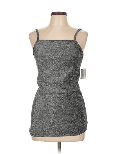 Pre-owned Assorted Brands Cocktail Dress In Silver