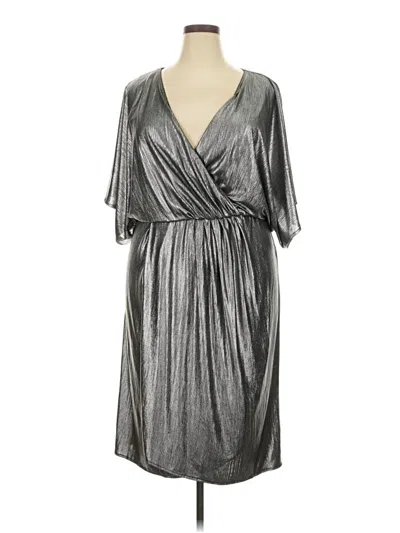 Assorted Brands Cocktail Dress In Silver