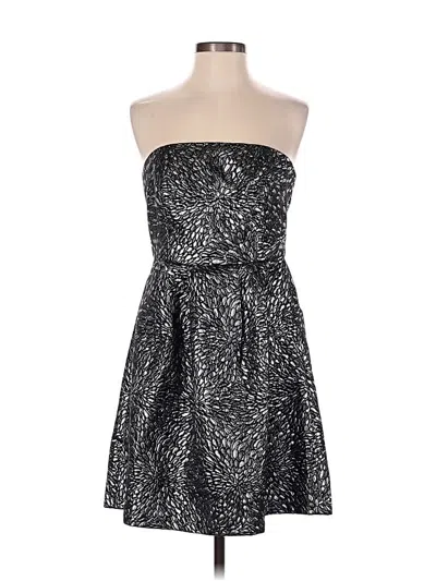 Pre-owned Assorted Brands Cocktail Dress In Silver