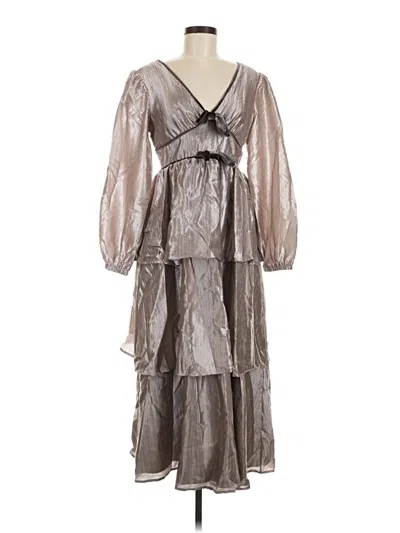 Assorted Brands Cocktail Dress In Silver