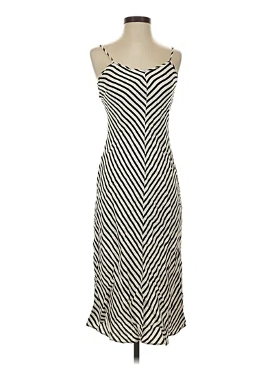 Pre-owned Assorted Brands Cocktail Dress In Silver