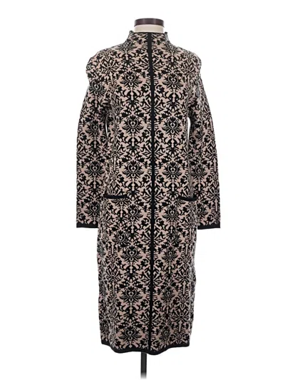 Pre-owned Assorted Brands Cocktail Dress In Tan