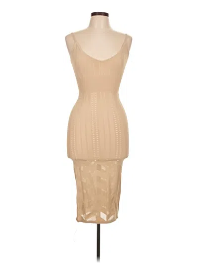 Assorted Brands Cocktail Dress In Tan
