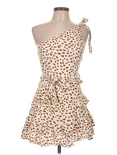 Assorted Brands Cocktail Dress In Tan