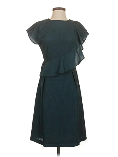 Pre-owned Assorted Brands Cocktail Dress In Teal