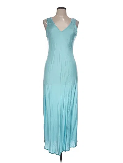 Pre-owned Assorted Brands Cocktail Dress In Teal