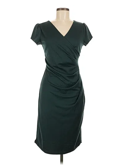 Pre-owned Assorted Brands Cocktail Dress In Teal