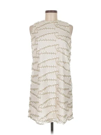 Pre-owned Assorted Brands Cocktail Dress In White