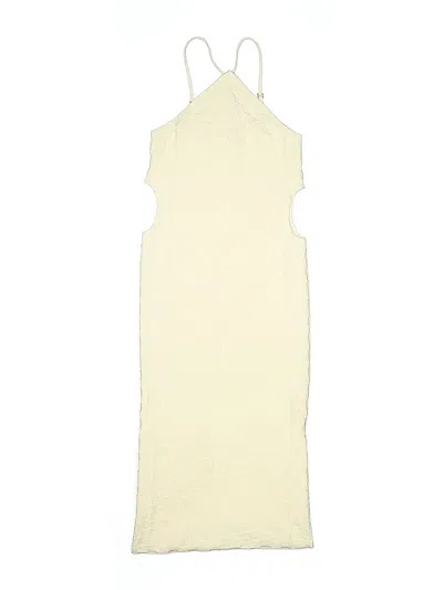 Pre-owned Assorted Brands Cocktail Dress In White