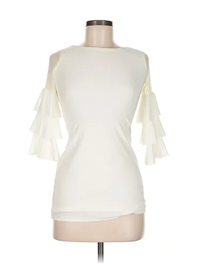 Pre-owned Assorted Brands Cocktail Dress In White