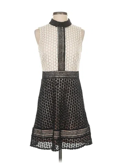 Pre-owned Assorted Brands Cocktail Dress In White