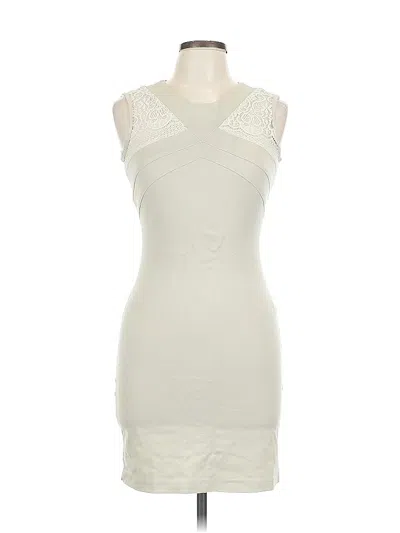 Pre-owned Assorted Brands Cocktail Dress In White