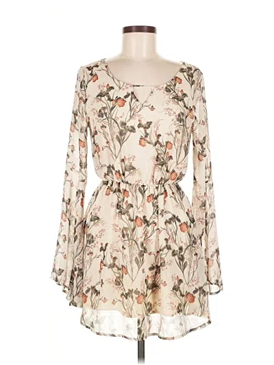 Pre-owned Assorted Brands Cocktail Dress In White