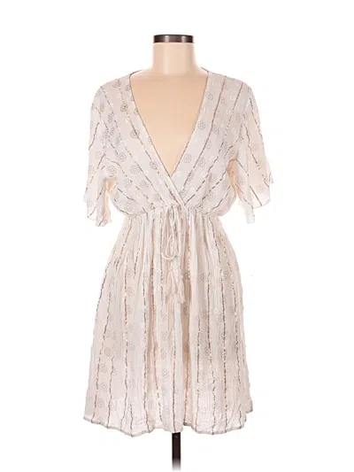 Pre-owned Assorted Brands Cocktail Dress In White