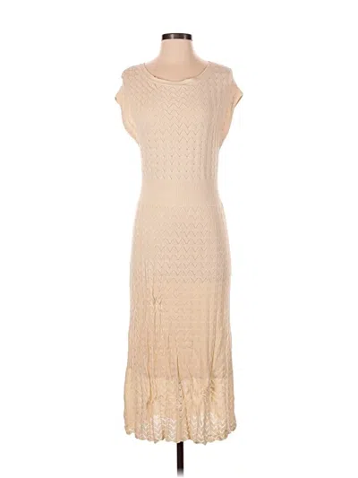 Pre-owned Assorted Brands Cocktail Dress In White