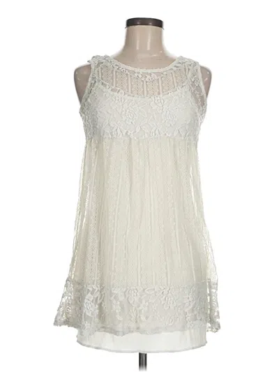 Pre-owned Assorted Brands Cocktail Dress In White